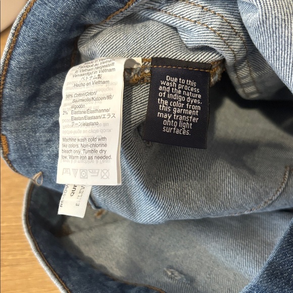 Madewell Light Blue Denim Cutoff Shorts with Frayed Hem - Picture 8 of 8